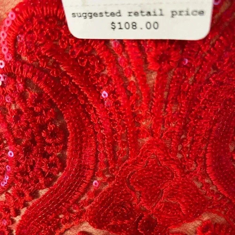 Free People lace and sequin dress